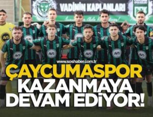 Çaycumaspor Kazanmaya Devam Ediyor