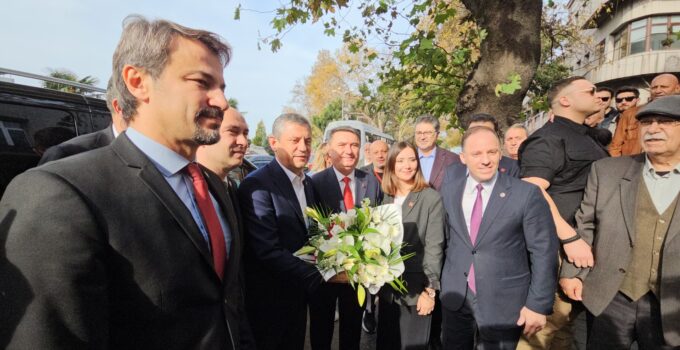 CHP Genel Başkanı Özgür Özel Zonguldak’ta