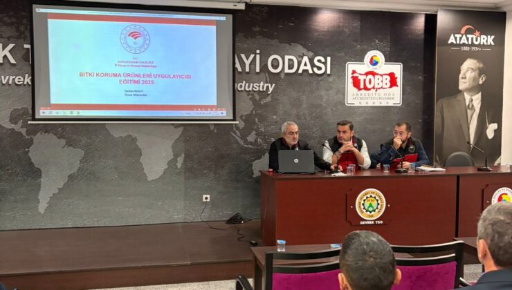 Devrek’te kahverengi kokarcayla mücadele eğitimi