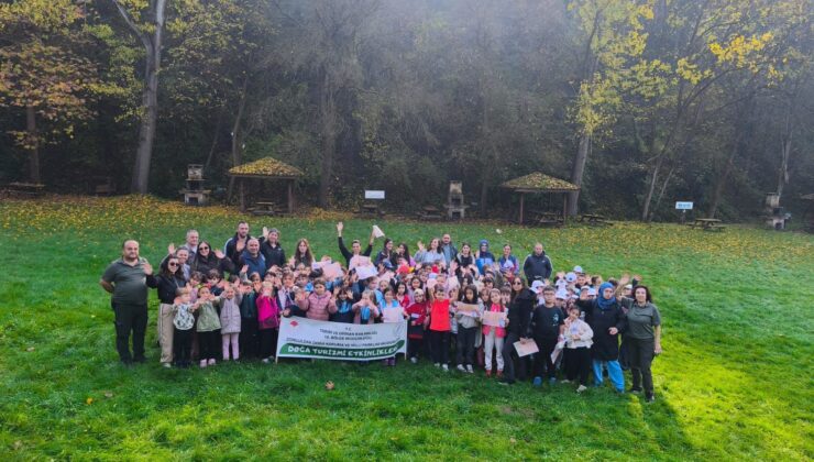 Minikler doğayı gözlemledi