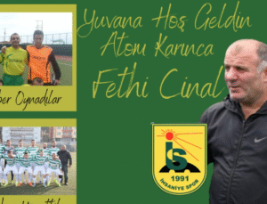 İhsaniyespor Fethi Cinal’i getirdi