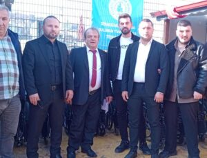 İhtiyaç Sahiplerine Tekerlekli Sandalye Dağıtıldı