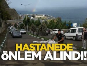 Hastane Yolunda Önlem Alındı