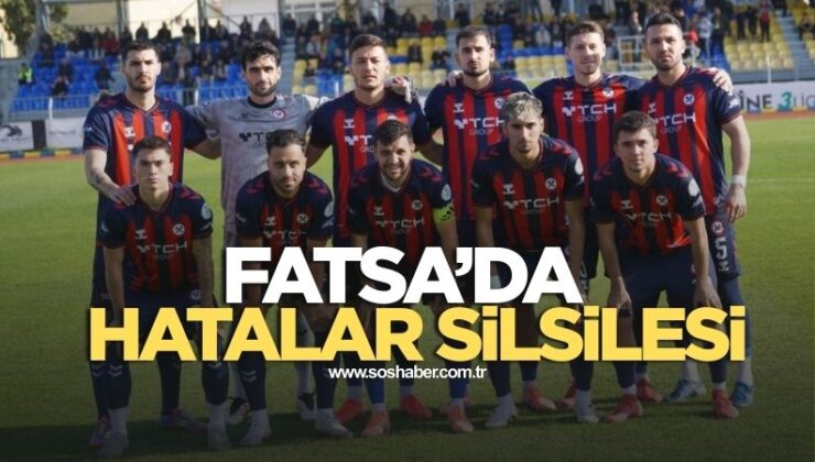Zonguldakspor’dan Fatsa’da hatalar silsilesi