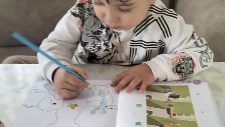 Anaokulu çıkışında kamyonetin altında kalan Sarp Eymen son yolculuğuna uğurlandı