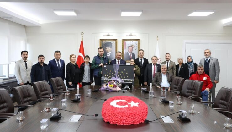 Engelli dernekleri ve vatandaşlardan Vali Hacıbektaşoğlu’na 3 Aralık ziyareti