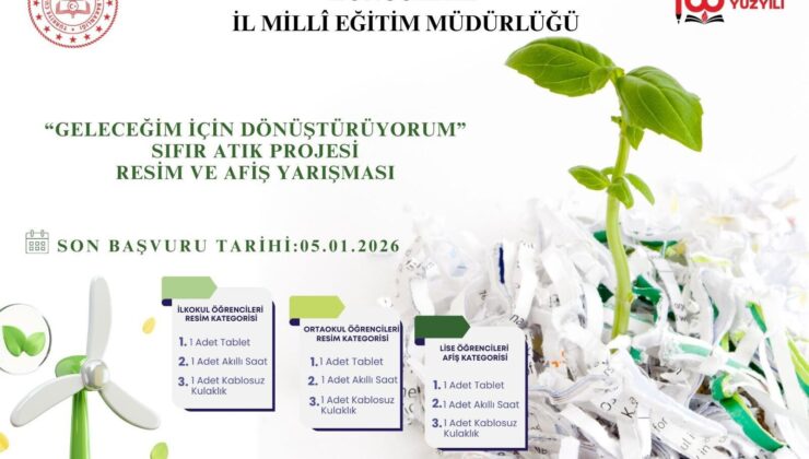 “Geleceğim İçin Dönüştürüyorum” yarışması için başvurular başladı