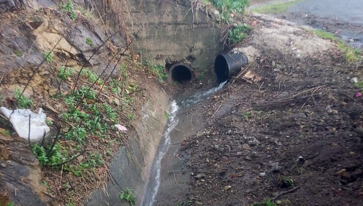 Kdz. Ereğli’de su kanalları ve yağmurlama hatları açık tutuluyor