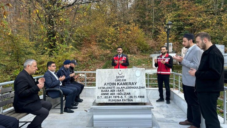 Şehit Aydın Kameray için anma programı düzenlendi
