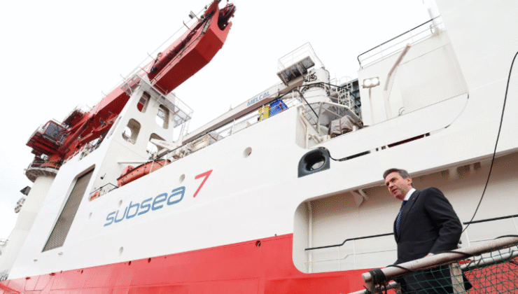 Seven Vega Gemisi, Sakarya Gaz Sahası’nda Boru Hattı Kuracak