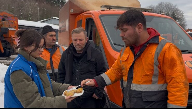 Gençlerden kar savaşçılarına vefa: Kandilde tatlı sürpriz