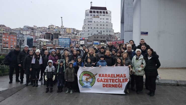 Karaelmas Gazeteciler Derneği’nden 10 Ocak’a özel Keltepe gezisi