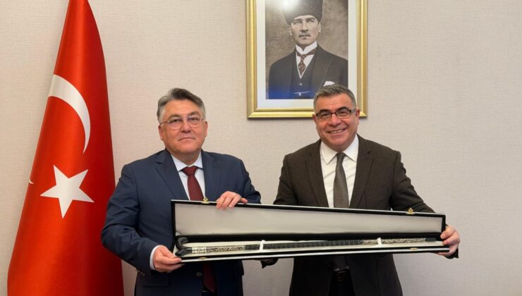 Rektör Özölçer’den, İçişleri Bakanı Başdanışmanı Yolcu’ya Ziyaret