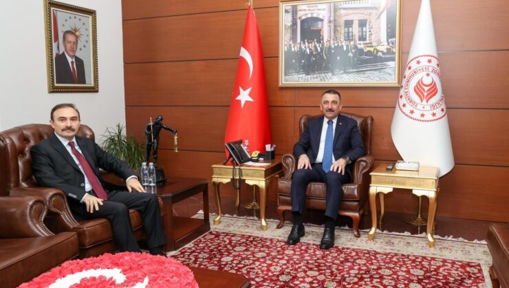 Tayini çıkan İdare Mahkemesi Başkanı’ndan Vali Hacıbektaşoğlu’na veda