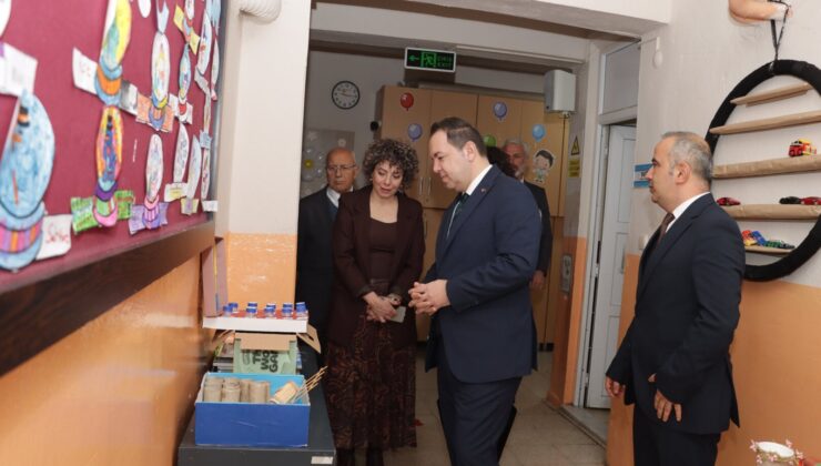 Zonguldak İlkokulu öğrencilerinden anlamlı sergi