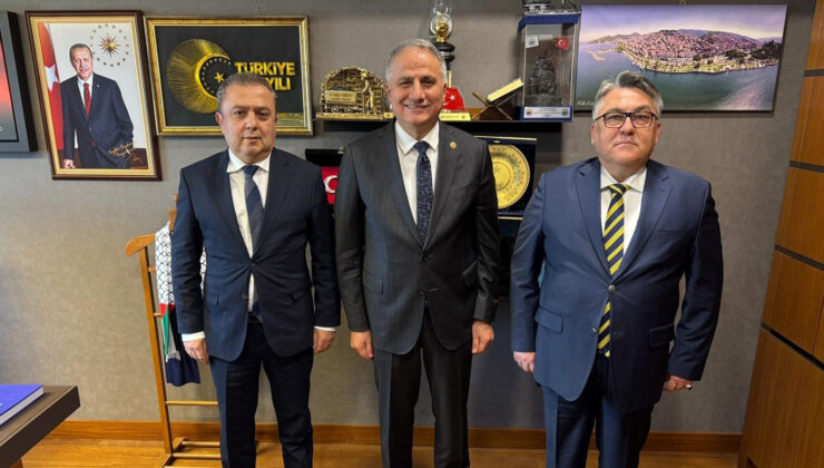 AK Parti Zonguldak Milletvekili Bozkurt, Rektör Özölçer’i Kabul Etti