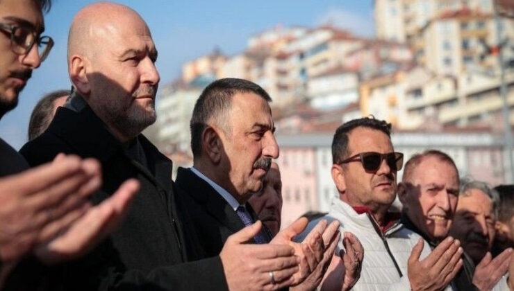 Vali Osman Hacıbektaşoğlu, Ömer Danışmaz için düzenlenen cenaze merasimine katıldı