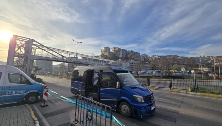 Zonguldak’ta Uğur Mumcu Kavşağı’ndaki çalışmalar nedeniyle gece saatlerinde trafik durdurulacak
