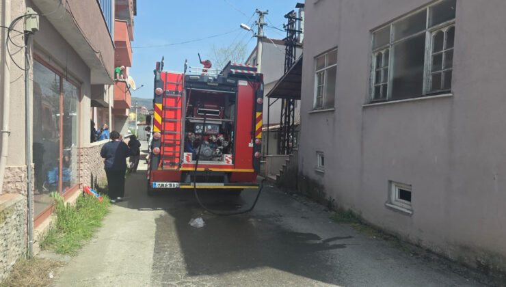 Ereğli’de korkutan şofben yangını: Anne ve engelli kızı hastanelik oldu