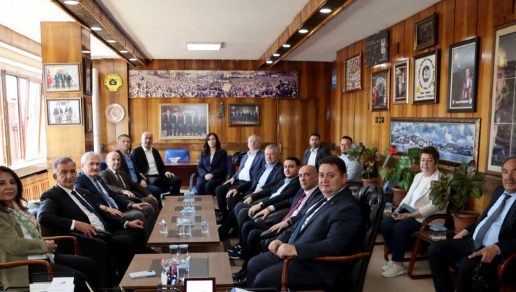 CHP heyeti ve Parti Meclis Üyesi Barut’tan GMİS’e ziyaret