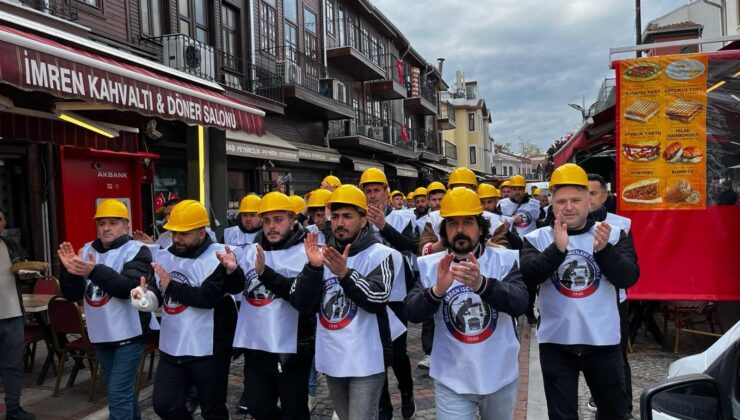Edirne’de Madenci Rüzgarı: 1 Mayıs Mitingine GMİS Damga Vurdu
