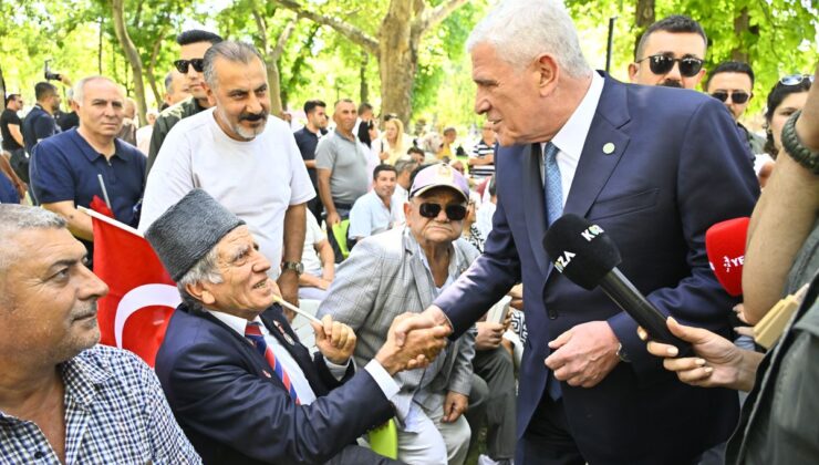 Dervişoğlu’ndan Güvenpark’ta şehit aileleri ve gazilere destek