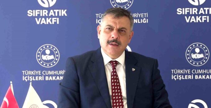 İçişleri Bakanlığı ve Sıfır Atık Vakfı’ndan çevre iş birliği