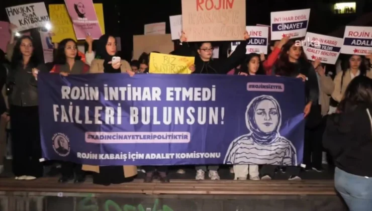 Rojin Kabaiş için 13 şehirde adalet eylemi