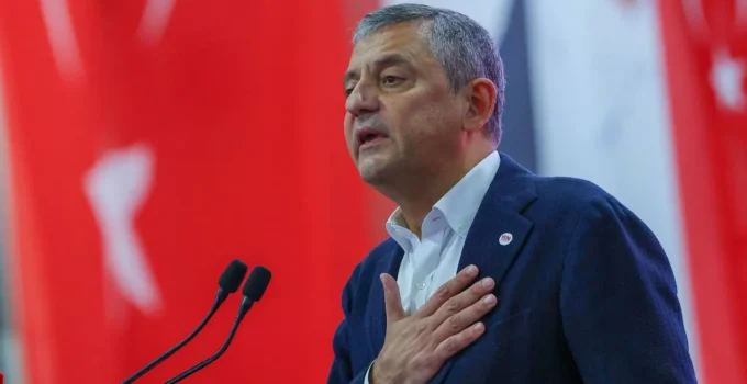 Yeni Parti lideri Özel’den fon skandalına karşı 15 maddelik kanun teklifi