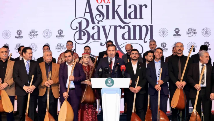 60. Konya Âşıklar Bayramı muhteşem finalle taçlandı