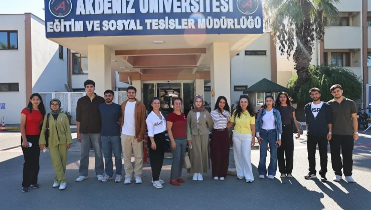 Antalya Büyükşehir’den üniversite öğrencilerine kültür gezisi