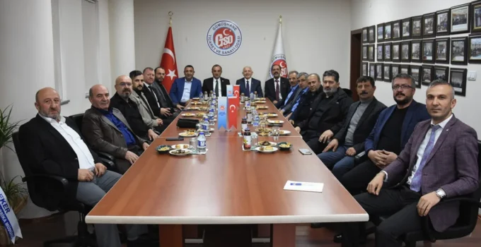 Başer’den TSO’ya ziyaret