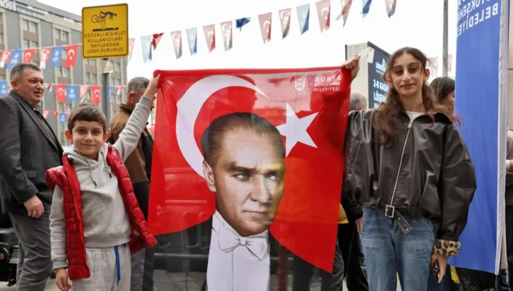 Bursa Büyükşehir’den 29 Ekim’e özel ‘Ata Posteri’