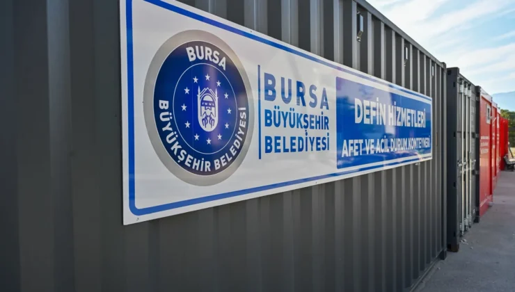 Bursa Büyükşehir’den afetlere karşı kapsamlı hazırlık