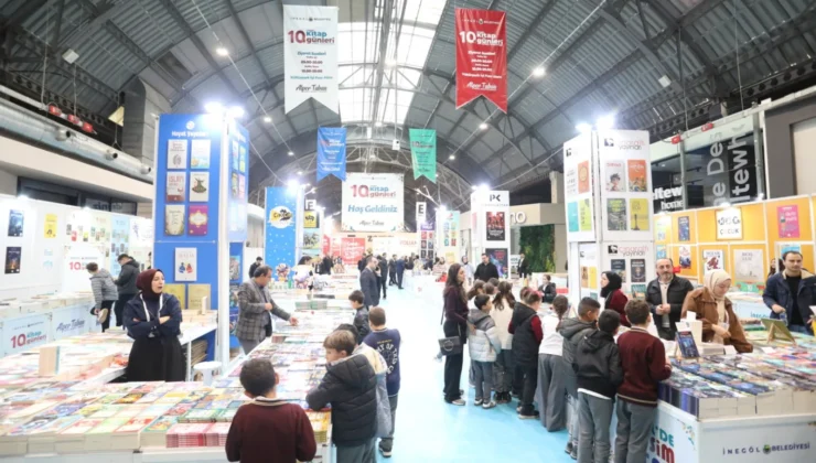 Bursa İnegöl’de 10. Kitap Günleri Fuarı kapılarını açtı