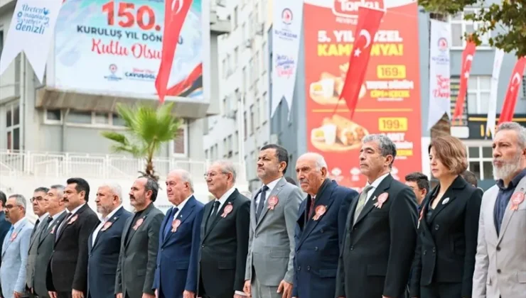 Denizli Belediyesinin 150 yıllık tarihi törenle kutlandı