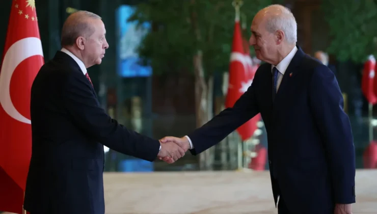 Devlet erkânı Külliye’de buluştu… Erdoğan, tebrikleri kabul etti