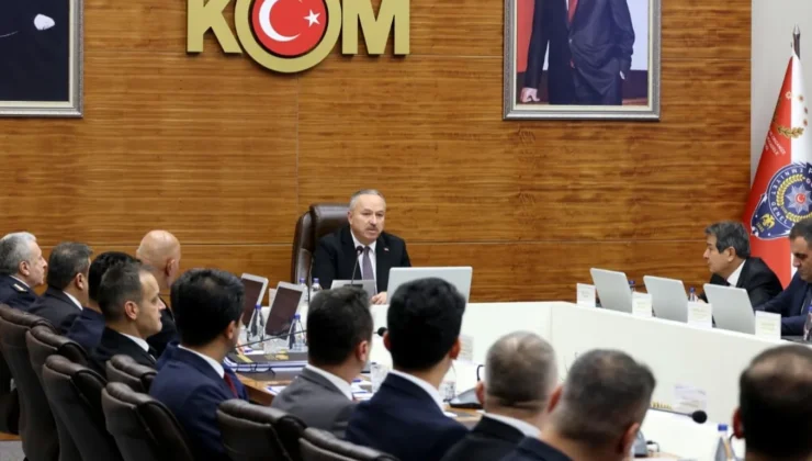 Emniyet’te kritik suçla mücadele toplantısı