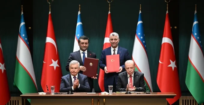 Türkiye-Özbekistan arasında 10 milyar dolarlık ticaret hedefi… Yeni Konsey kuruldu